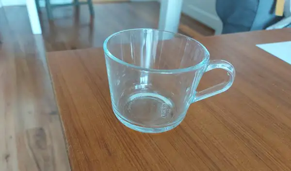 Glass Teacup From Ikea