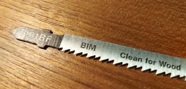 Bi-Metal jigsaw blade, this one is for wood. Did not have metal BIM blade. 