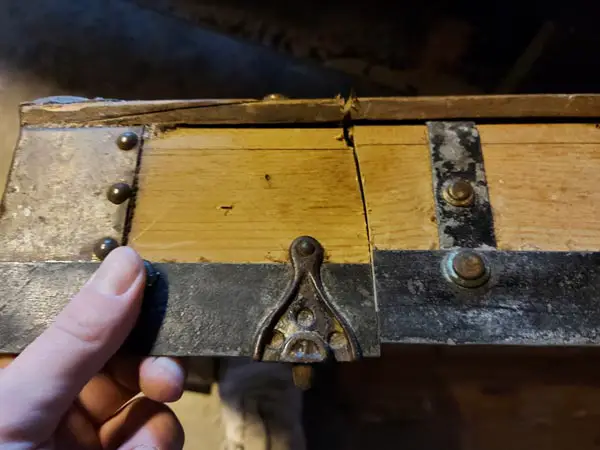 Cut Through Metal And Wood With A Metal Jigsaw Blade