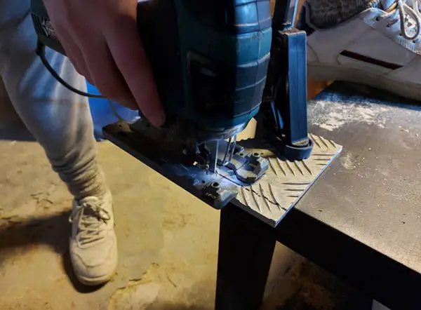 Cutting Metal With A Jigsaw