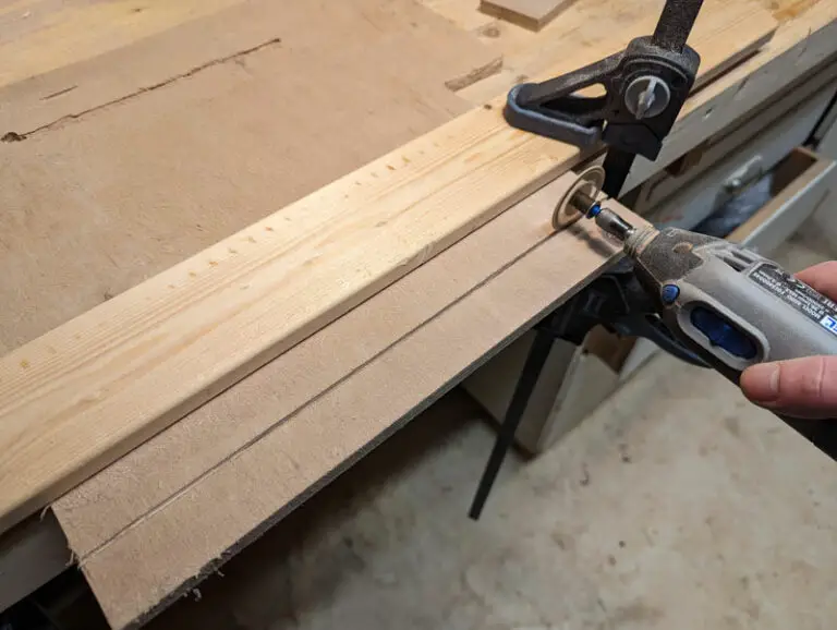 Make Straight Cuts In Wood With A Dremel Methods Tested Mainly Woodwork